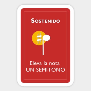 sharp - sostenido Sticker